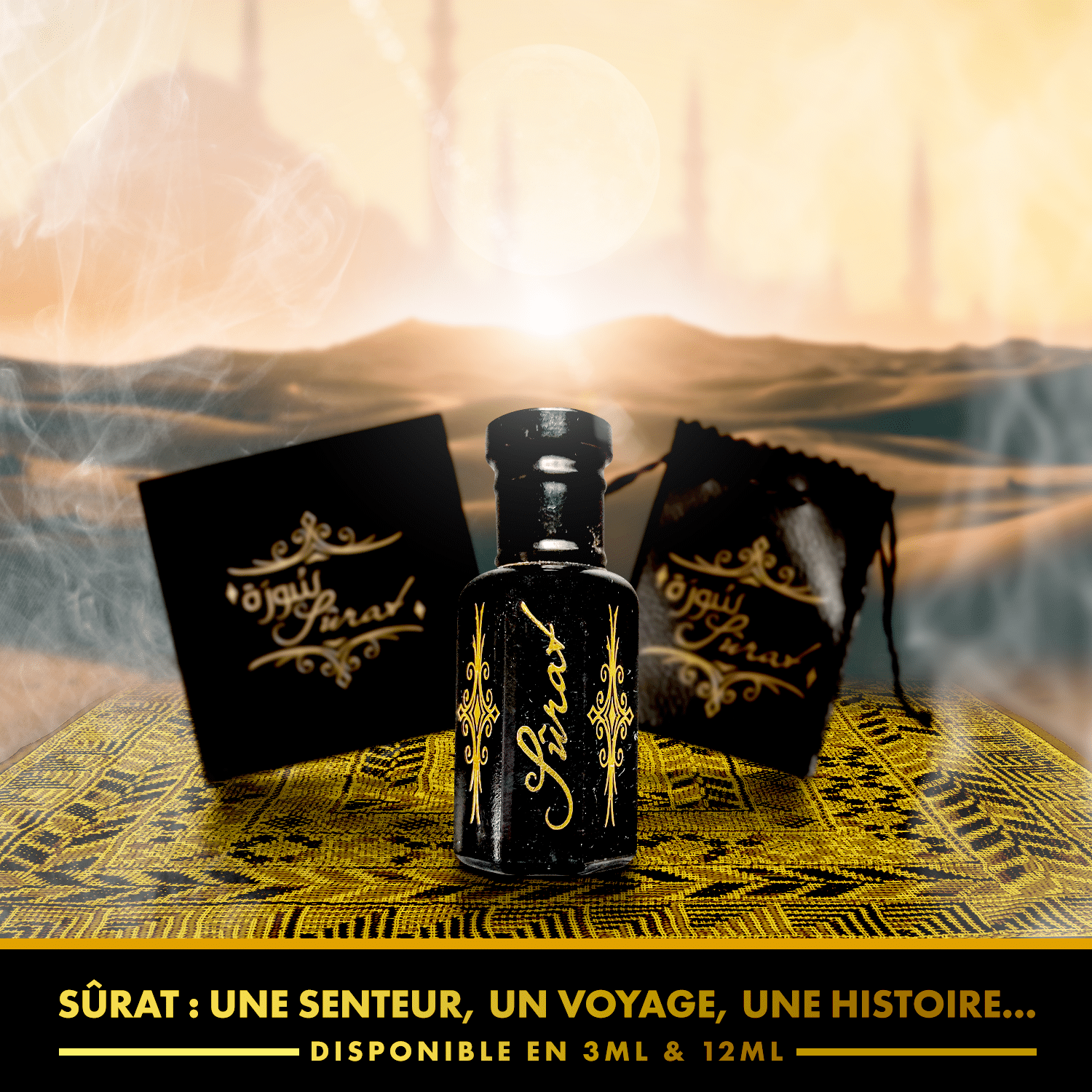 Pack 4×12 ML avec écrin